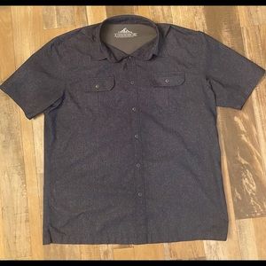 Men’s L Croft & barrow button down short sleeve